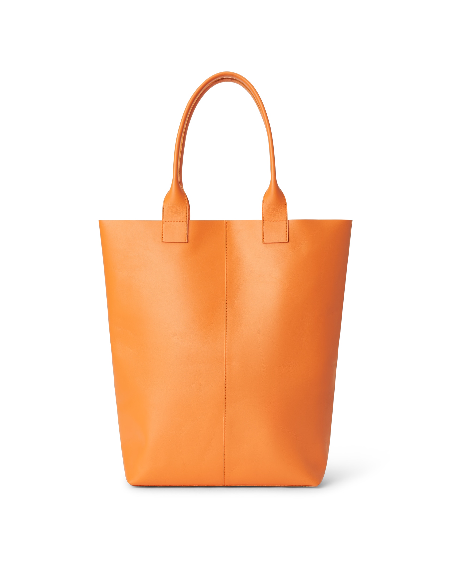 Bolso tote de piel ECCO® - Naranja - Back