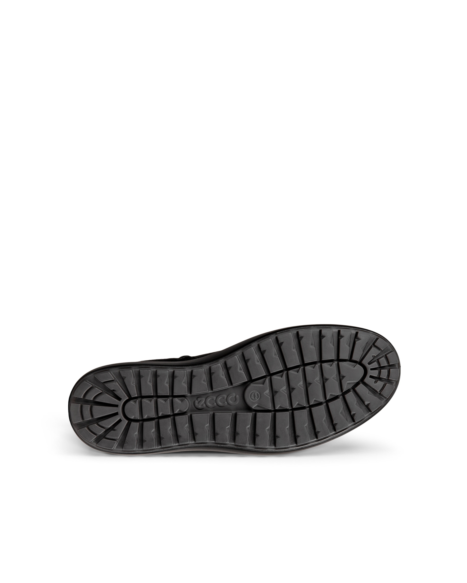 ECCO® Soft 7 TRED nahast poolsaabas meestele - Must - Sole