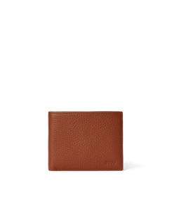 Men's ECCO® Billfold Small Leather Wallet - Brown - Main