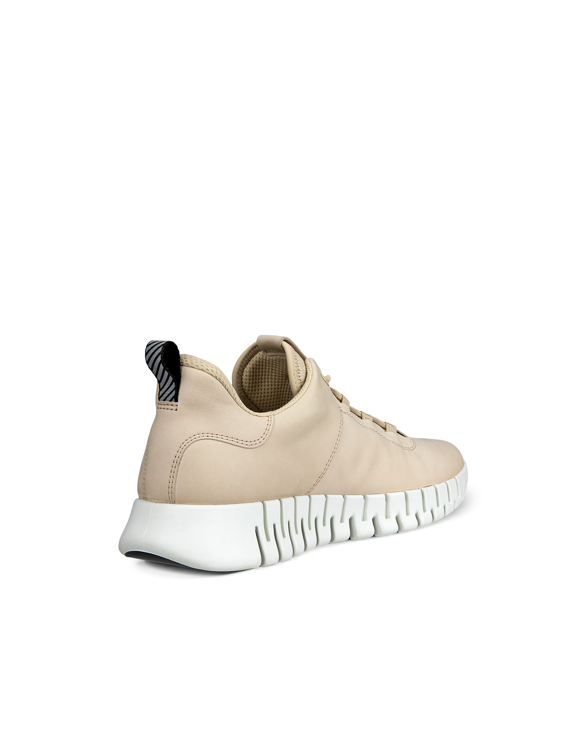 ECCO® Gruuv baskets en nubuck pour homme - Beige - Back