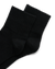 Unisex ECCO® Retro Ankle Socks - Black - Detail-1