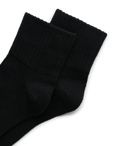 ECCO Retro Ankle-cut 2-pack Quality Sports Socks - Black - Detail-1