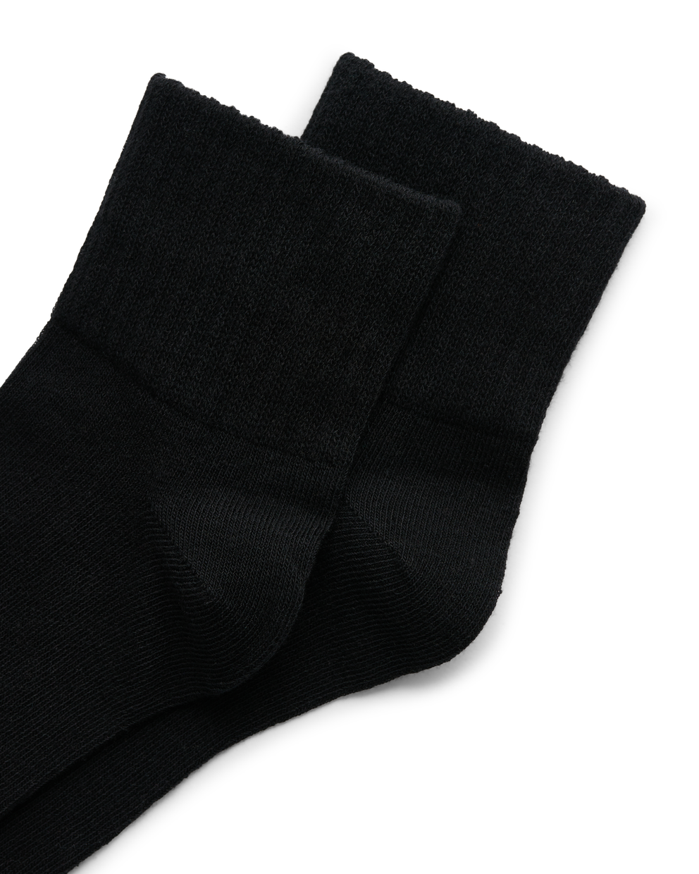 Unisex ECCO® Retro Ankle Socks - Black - Detail-1