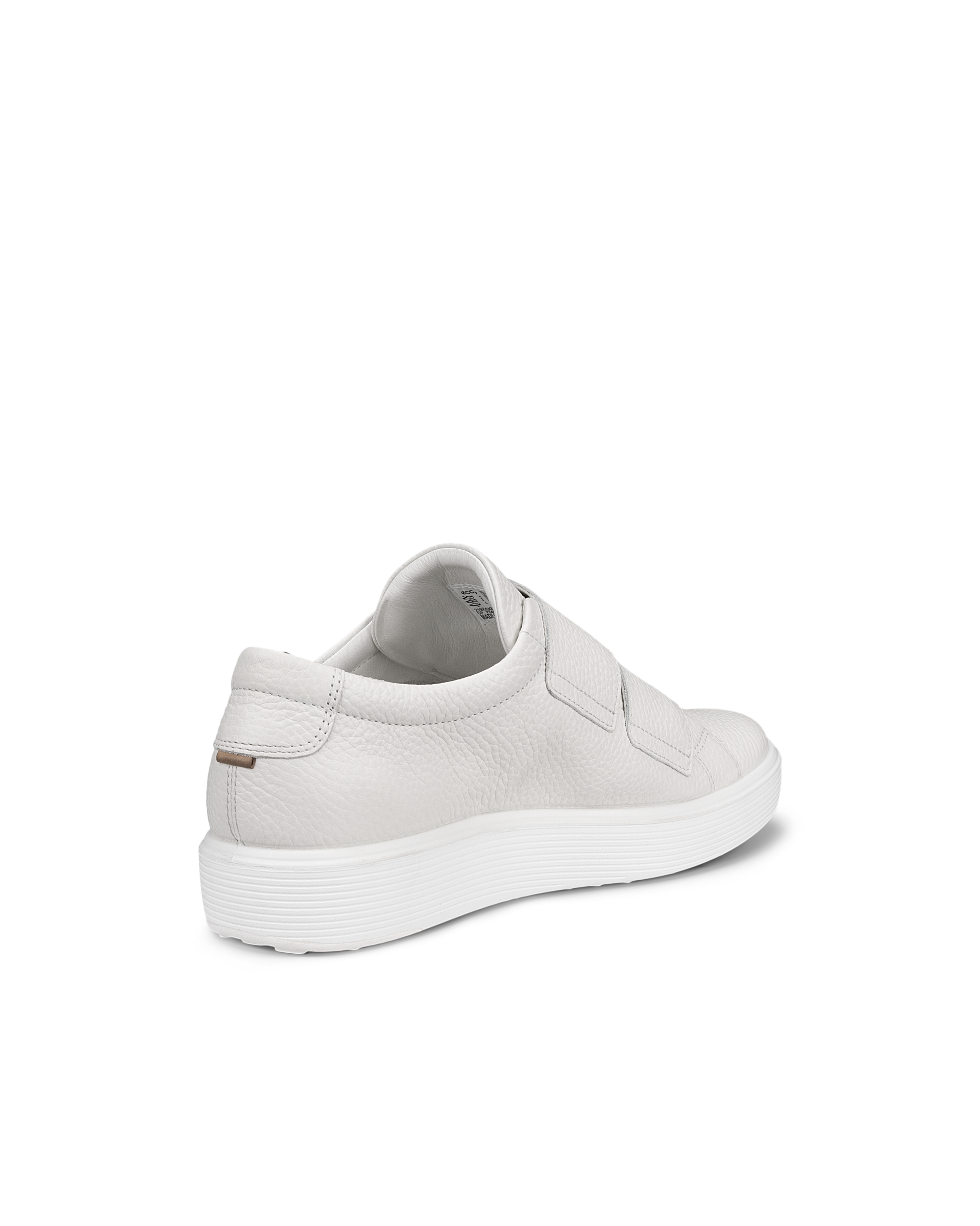 Women's ECCO® Soft 60 Leather Sneaker - White - Back