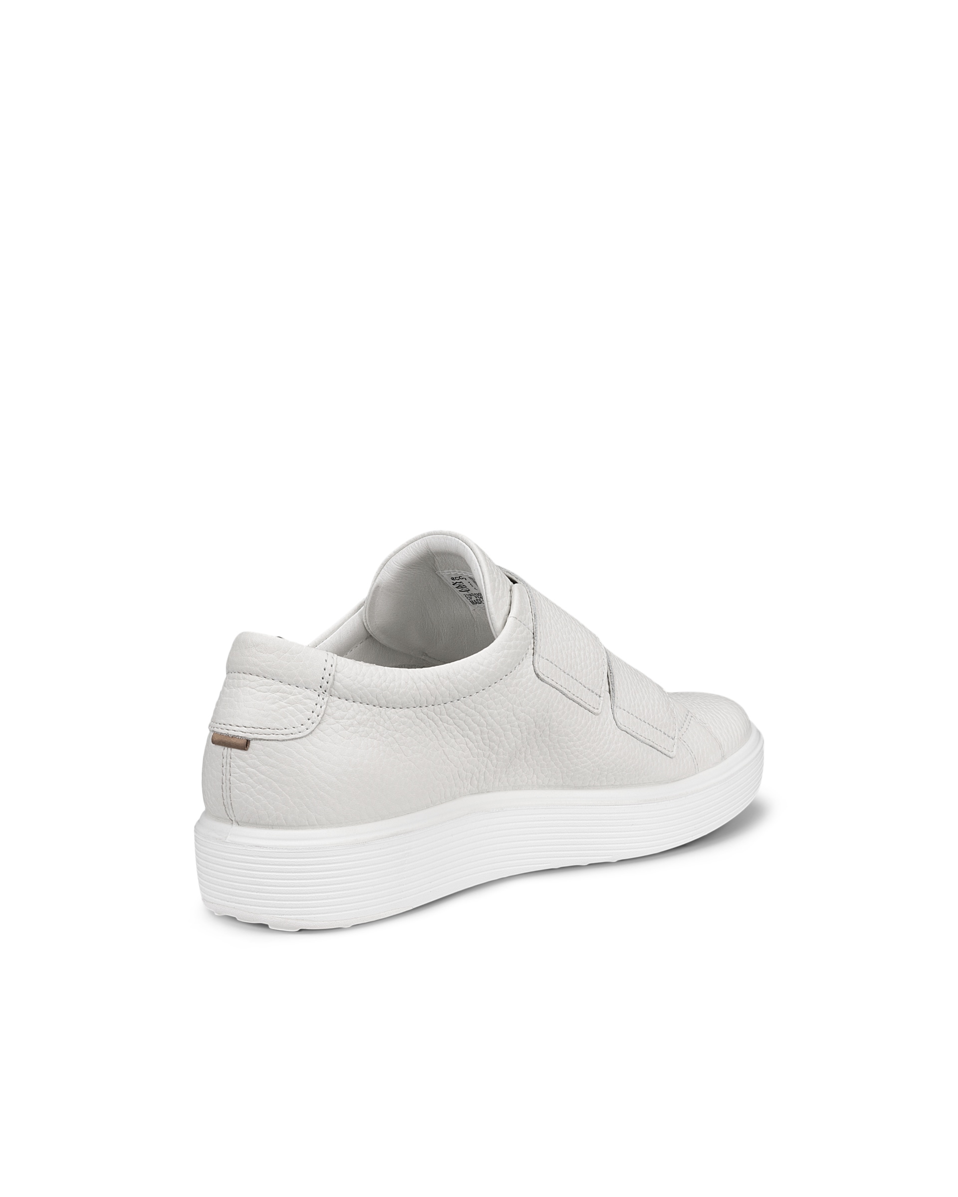 Zapatillas de piel ECCO® Soft 60 para mujer - Blanco - Back