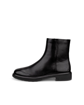 Women's ECCO® Metropole Amsterdam Leather Ankle Boot - Black - Outside