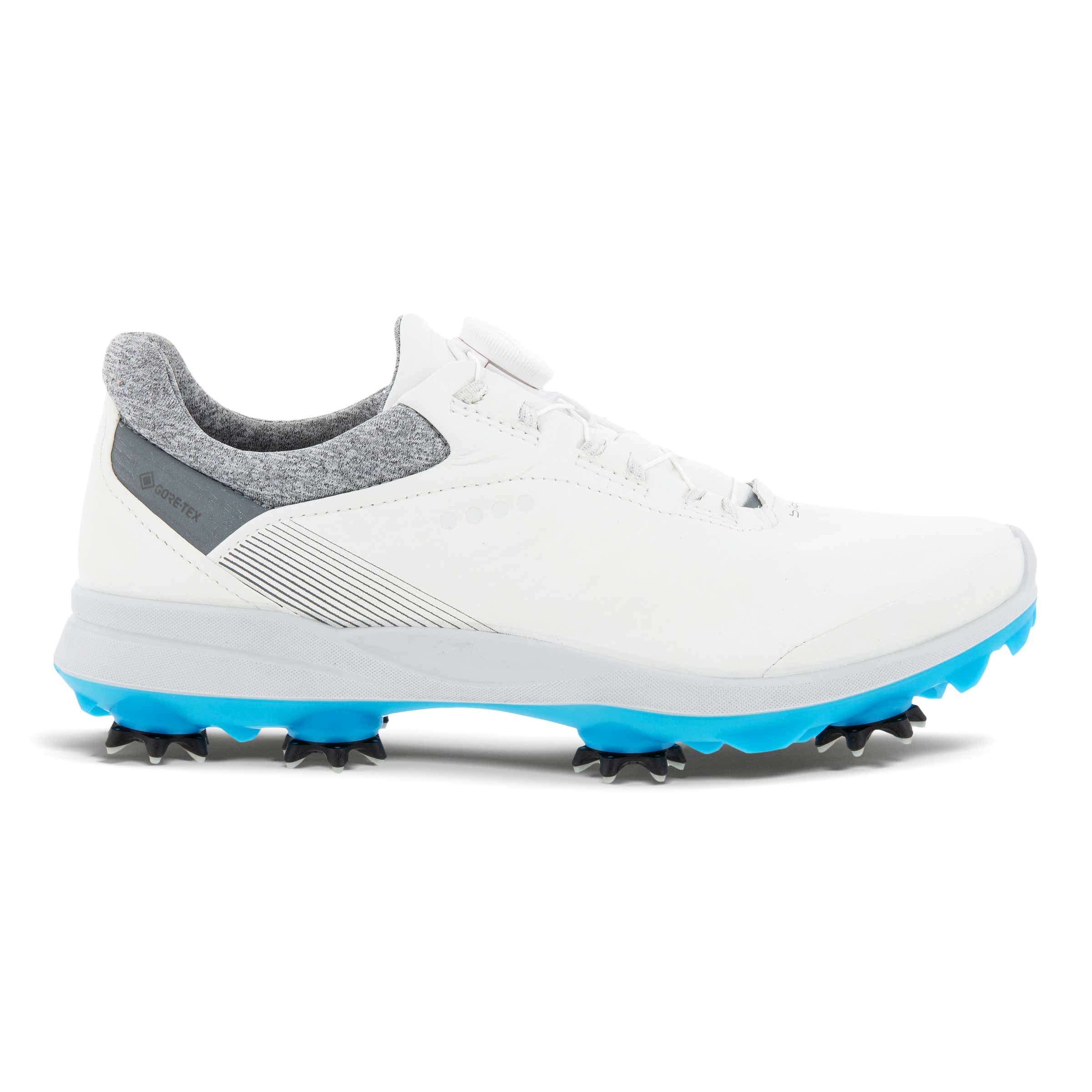 ECCO Golf BIOM G3 ウィメンズ レザーGore-Texゴルフスパイク - 白 - Outside