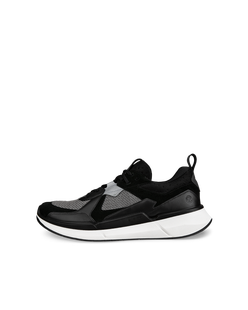 남성 ECCO® Biom 2.2 스웨이드 트레이너 - Black - Outside