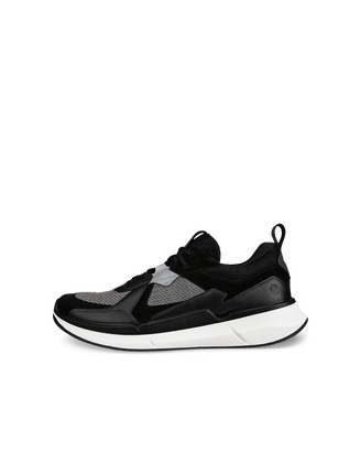 ECCO® Biom 2.2 baskets en daim pour homme - Noir - Outside