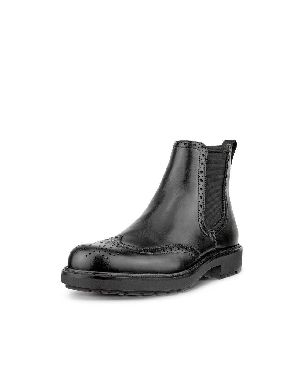 ECCO® Metropole Oslo botte Chelsea en cuir pour homme - Noir - Main