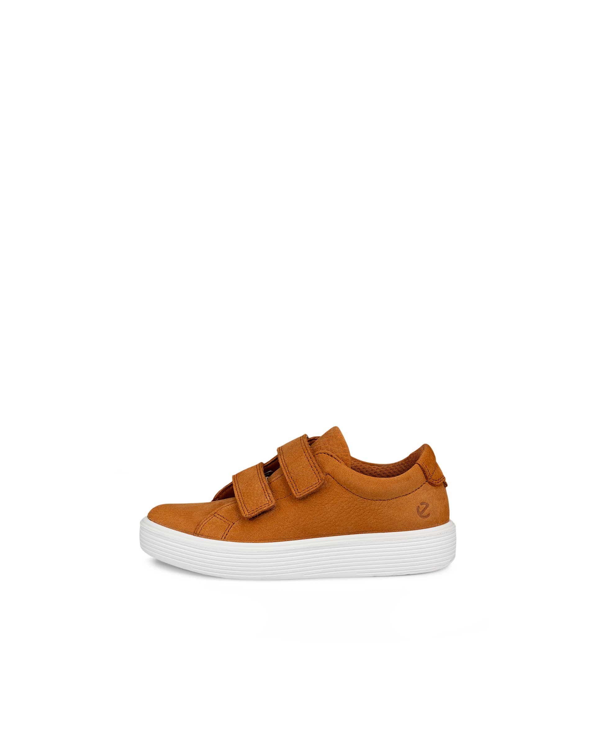 Dětské nubukové tenisky ECCO® SOFT 60 - Hnědá - Outside