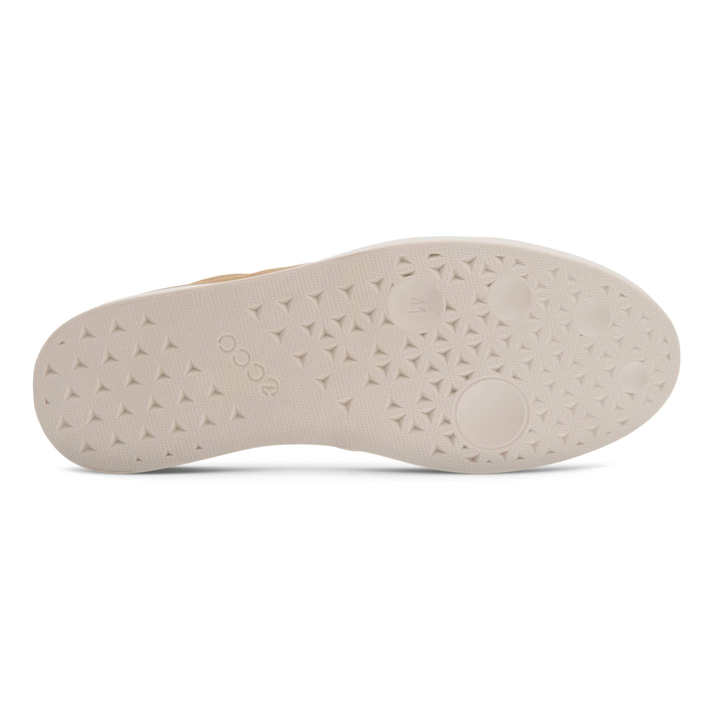 Men's ECCO® Street Lite Suede Sneaker - Brown - Sole