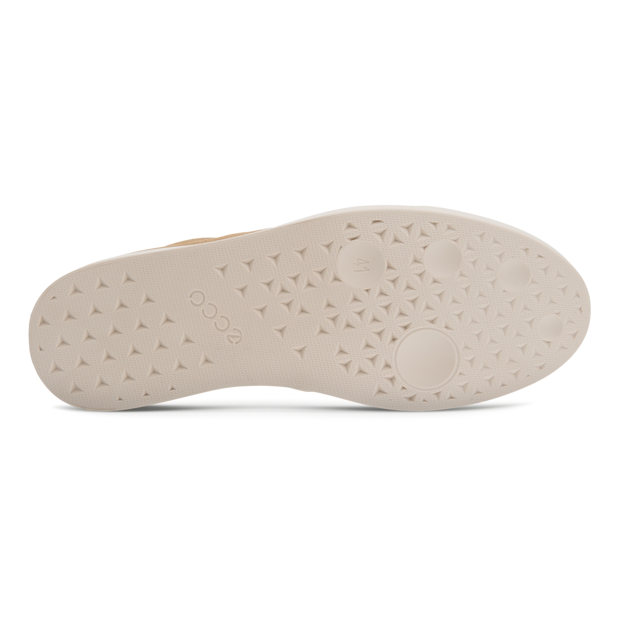 Men's ECCO® Street Lite Suede Sneaker - Brown - Sole