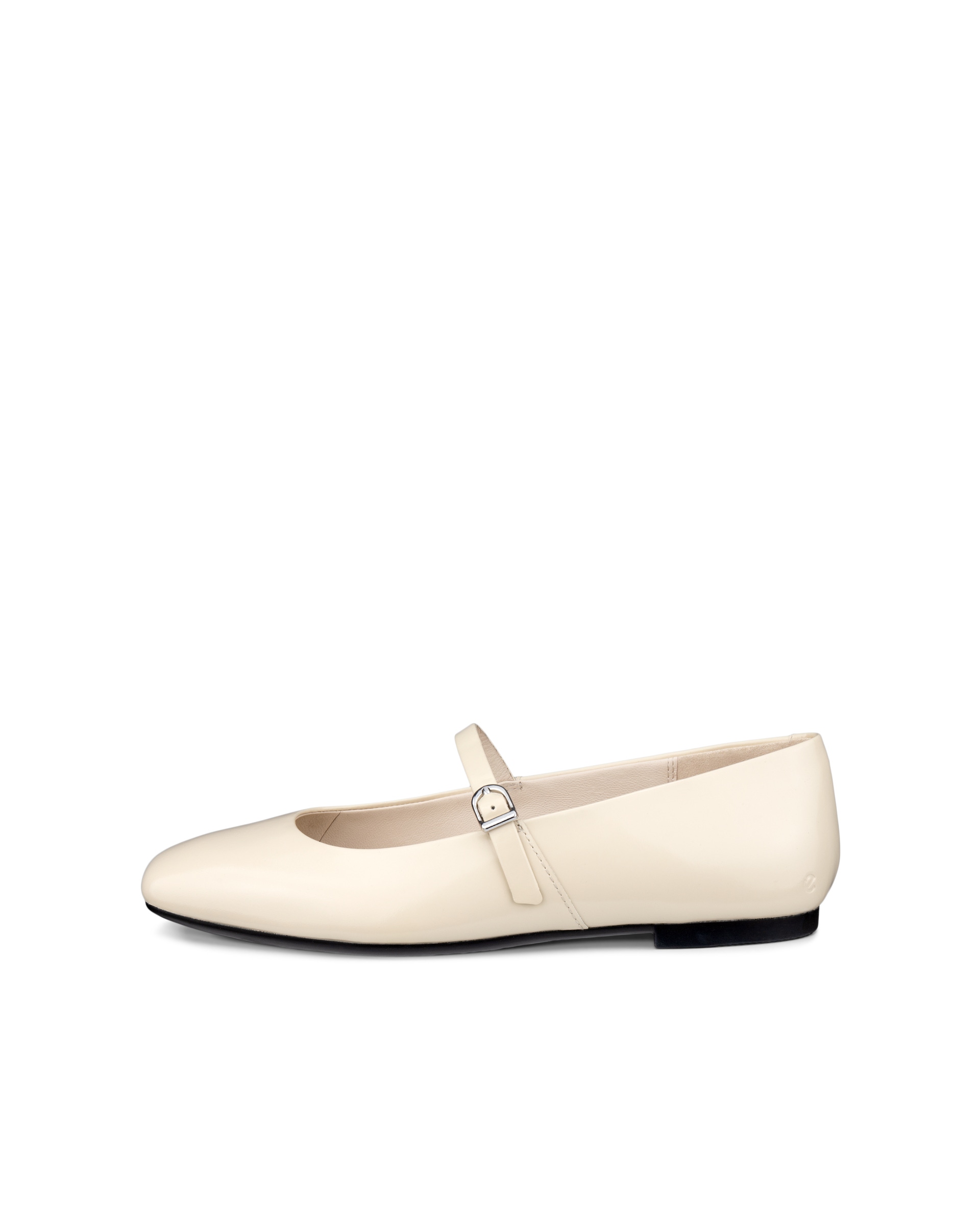 Sabrinas couro mulher ECCO® MARGOT - Bege - Outside