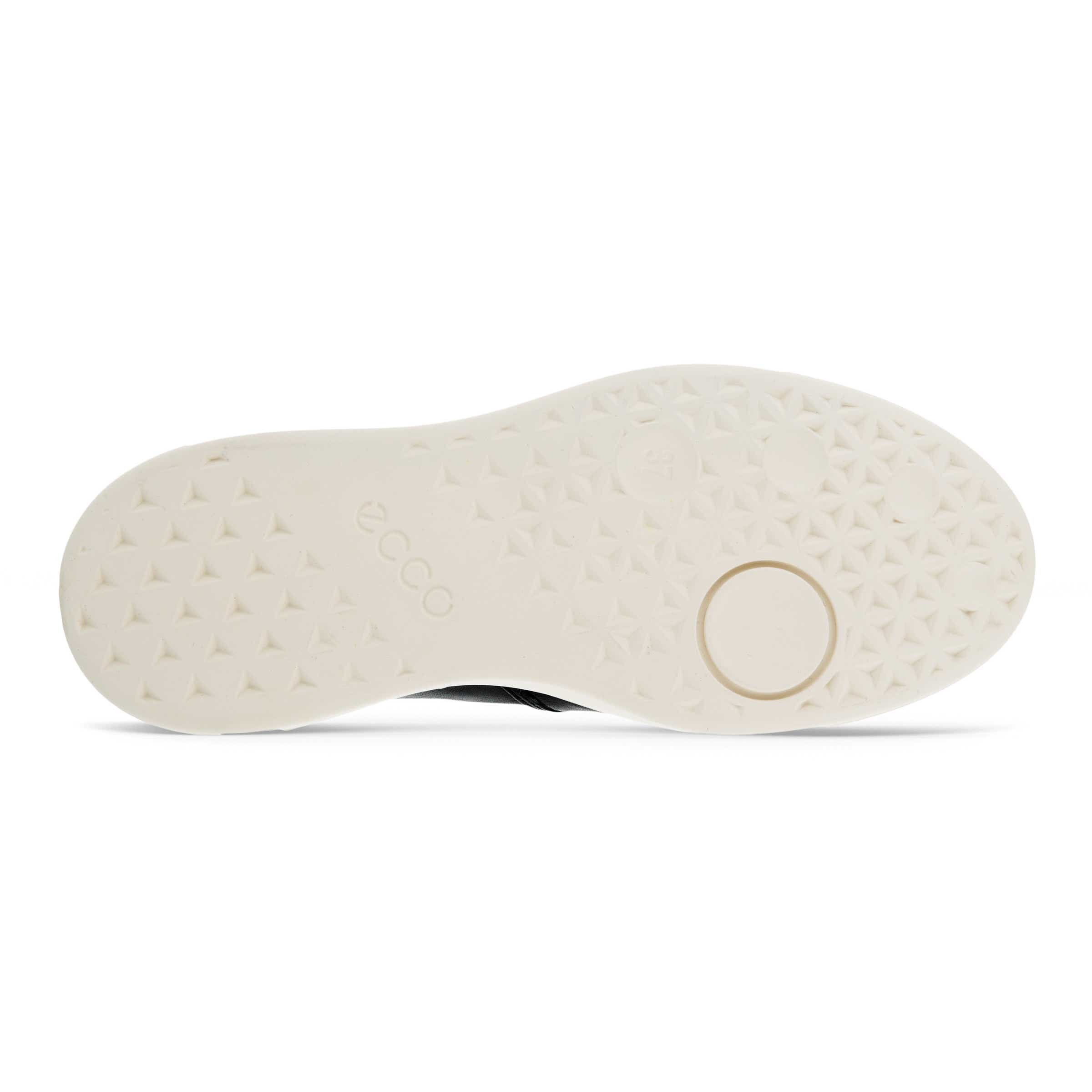 ECCO Street Tray ウィメンズ レザースリッポンスニーカー - Black - Sole