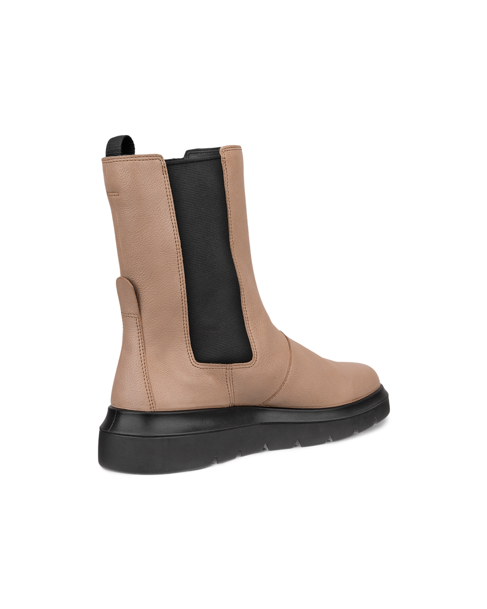 Botas Chelsea de piel ECCO® Nouvelle para mujer - Beis - Back