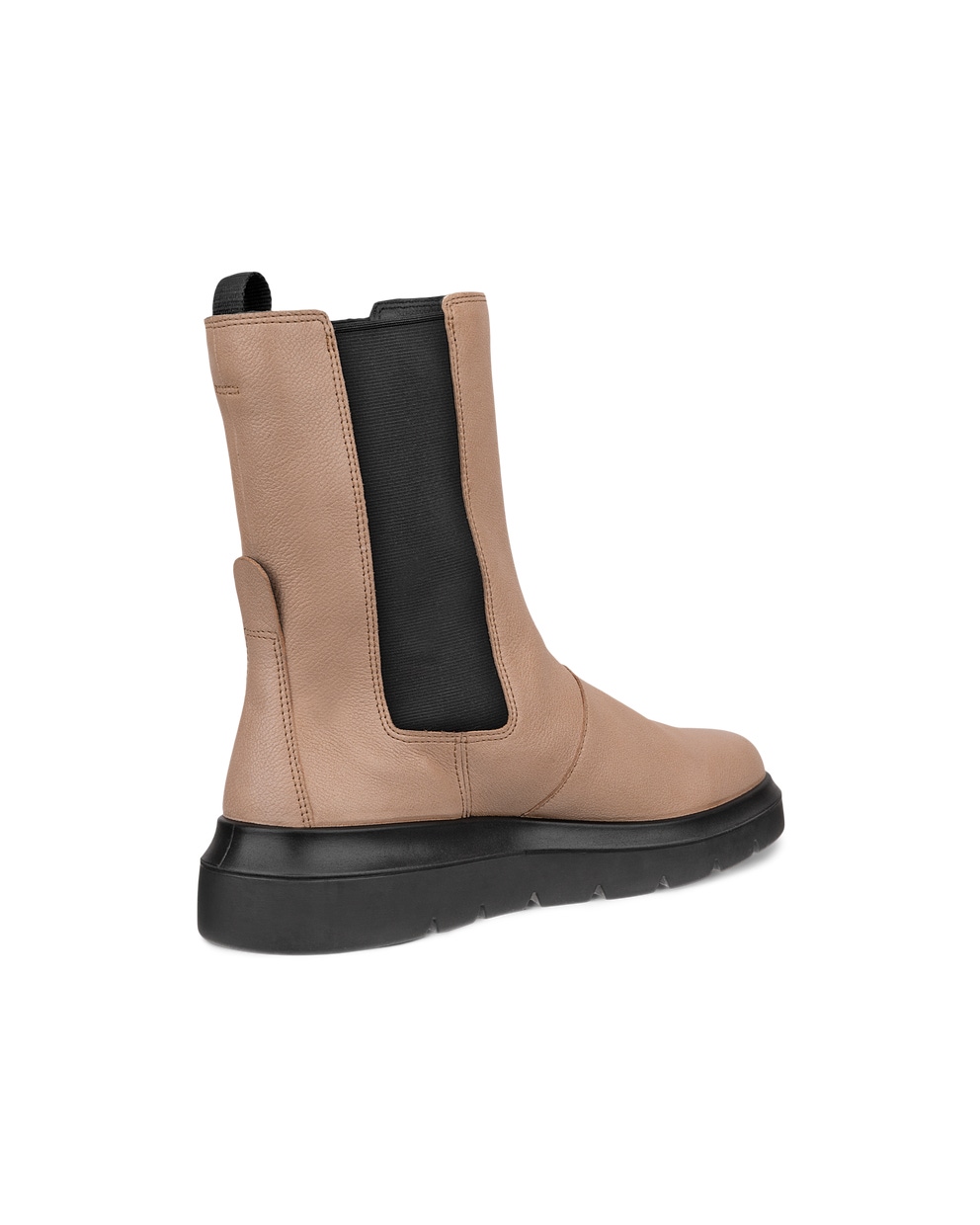 ECCO NOUVELLE WOMEN'S TALL CHELSEA BOOT - Beige - Back