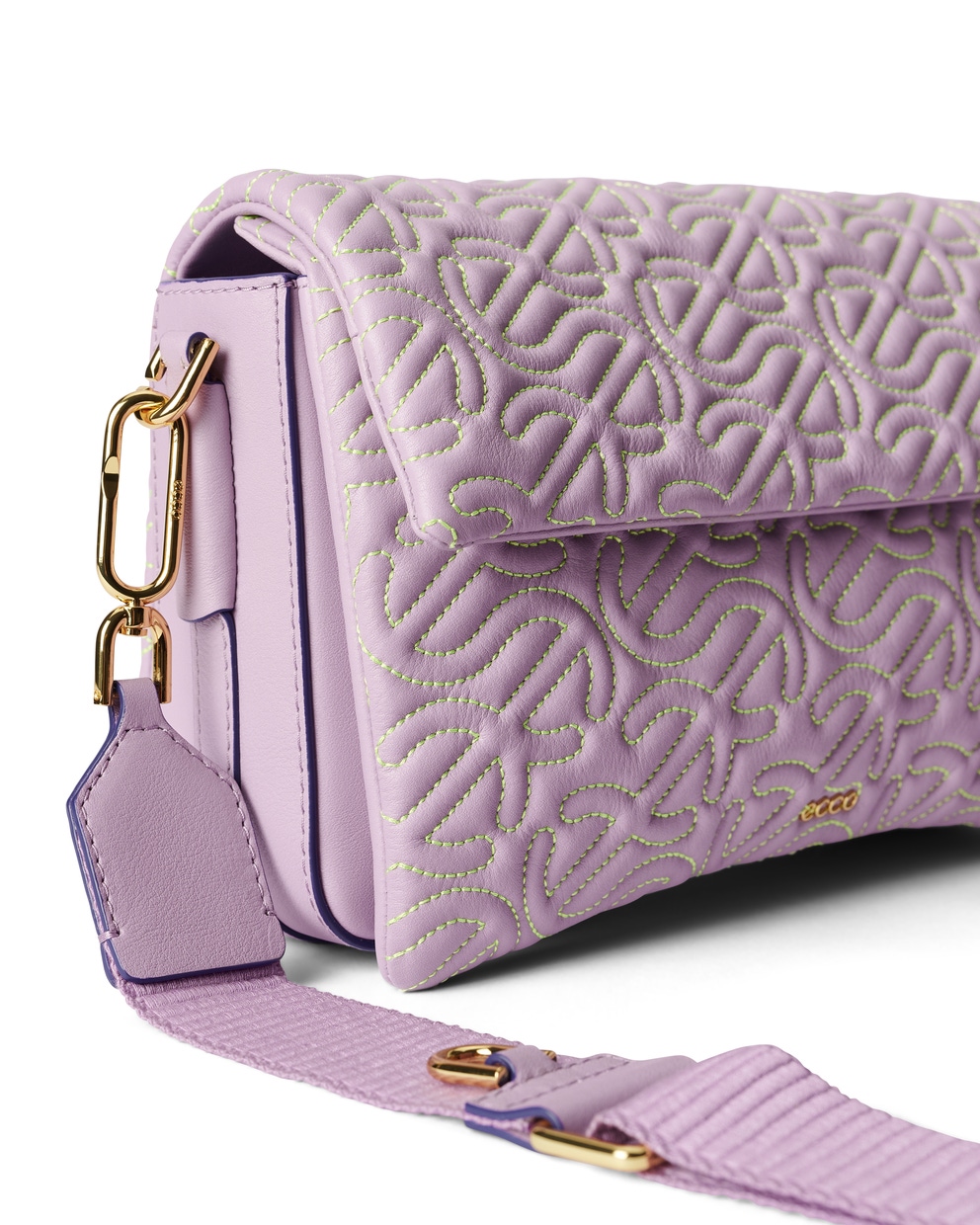 ECCO LARGE PINCH BAG - Purple - Detail-1