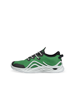 Men's ECCO Biom Infinite Textile Sneaker - Green - Outside