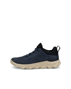 Zapatillas de montaña nobuk ECCO® MX para hombre - Navy - Outside