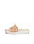 Women's ECCO® Flowt Nubuck Slide - Brown - Outside