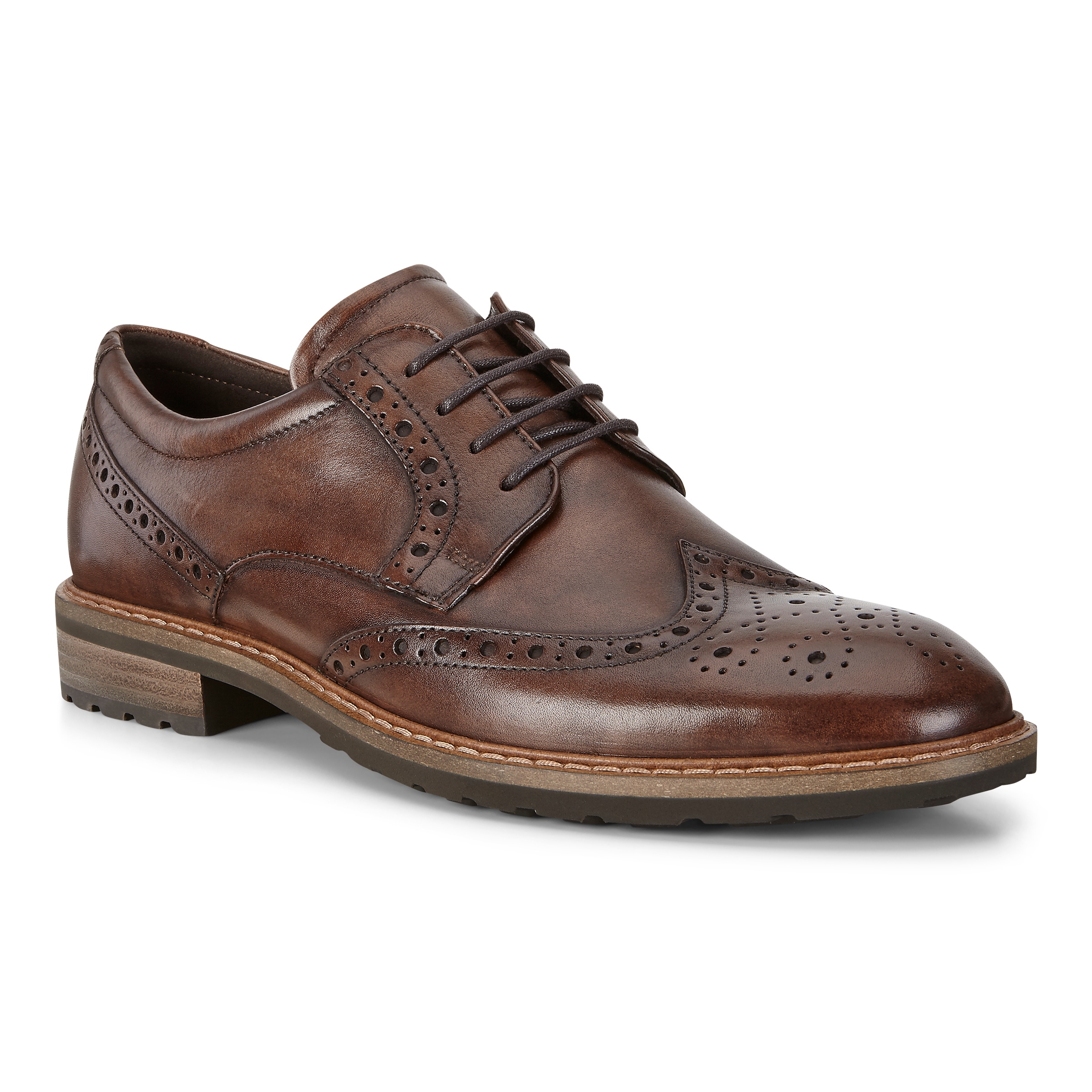 ECCO Vitrus I Derby Brogue - Brown - Main