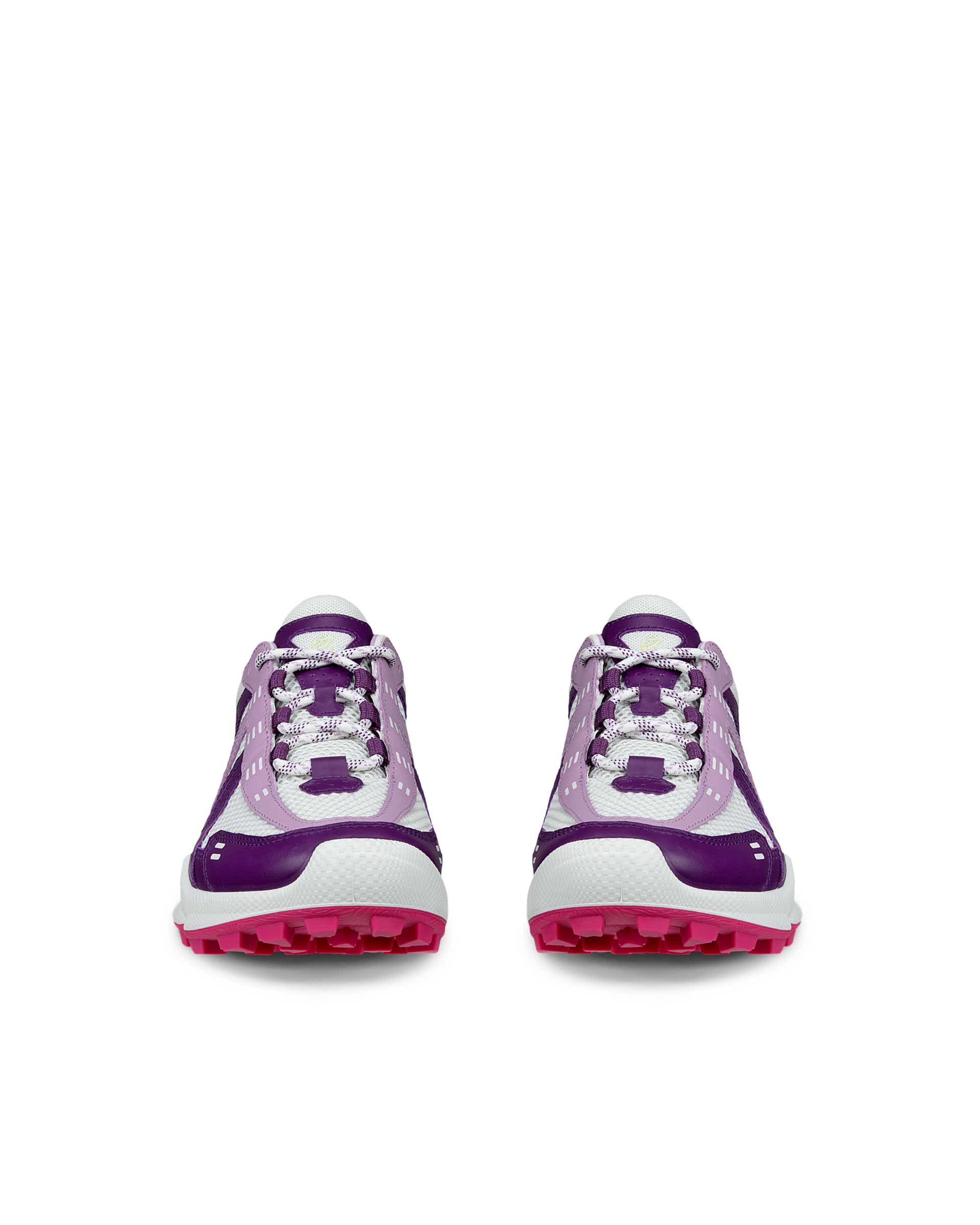 Zapatillas de montaña de piel ECCO® BIOM C-Trail para mujer - Violeta - Front pair