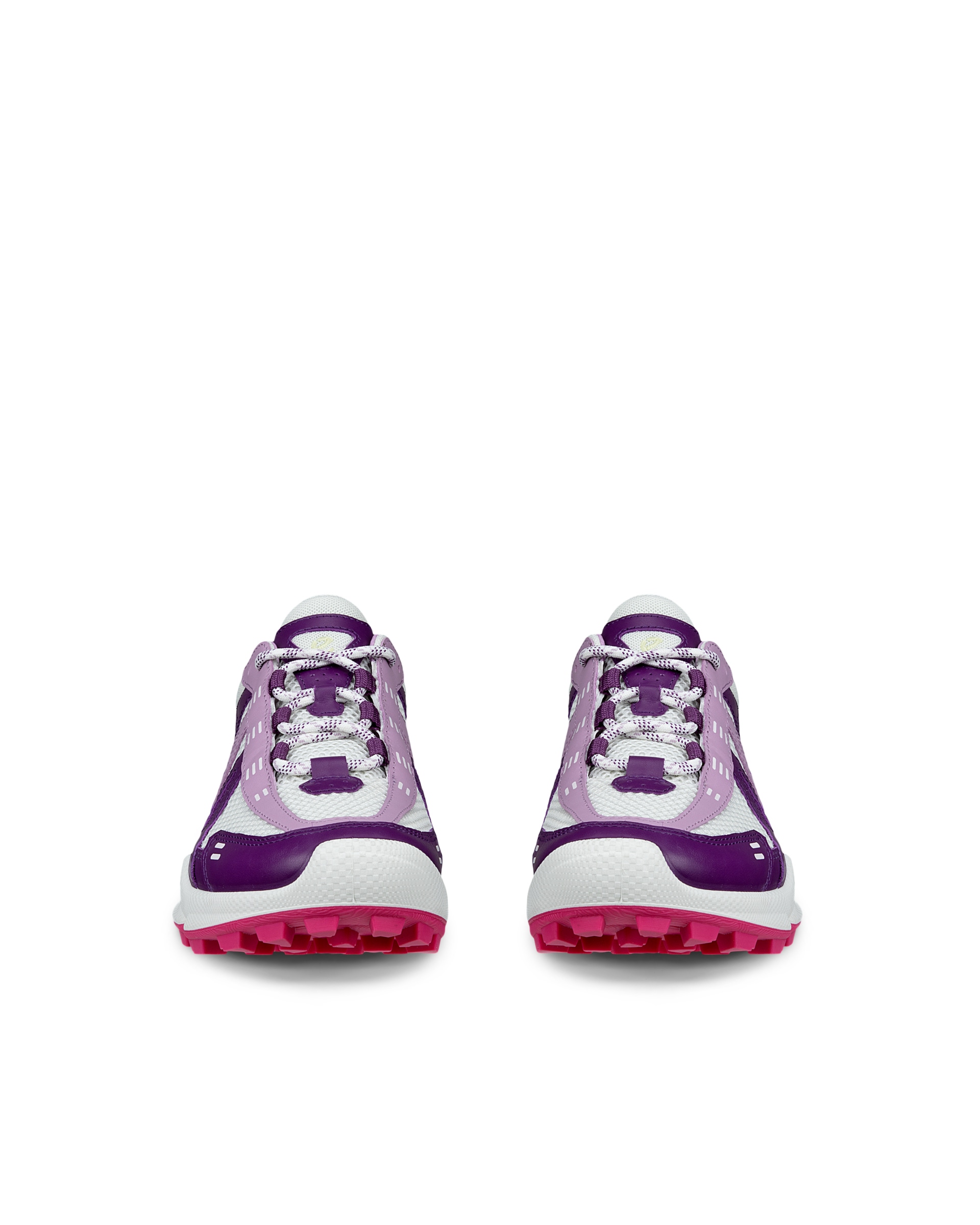 Zapatillas de montaña de piel ECCO® BIOM C-Trail para mujer - Violeta - Front pair