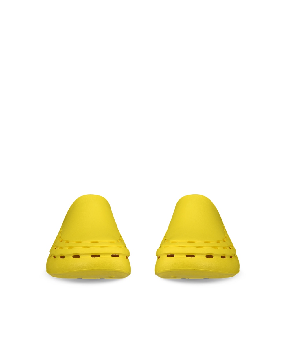 Unisex ECCO® Cozmo Slider - Yellow - Front pair