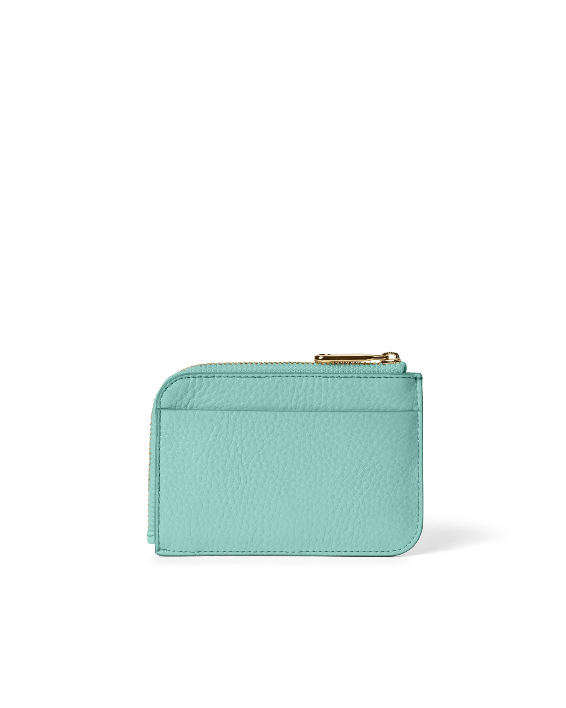 ECCO ZIPPED CARD CASE - Blue - Back