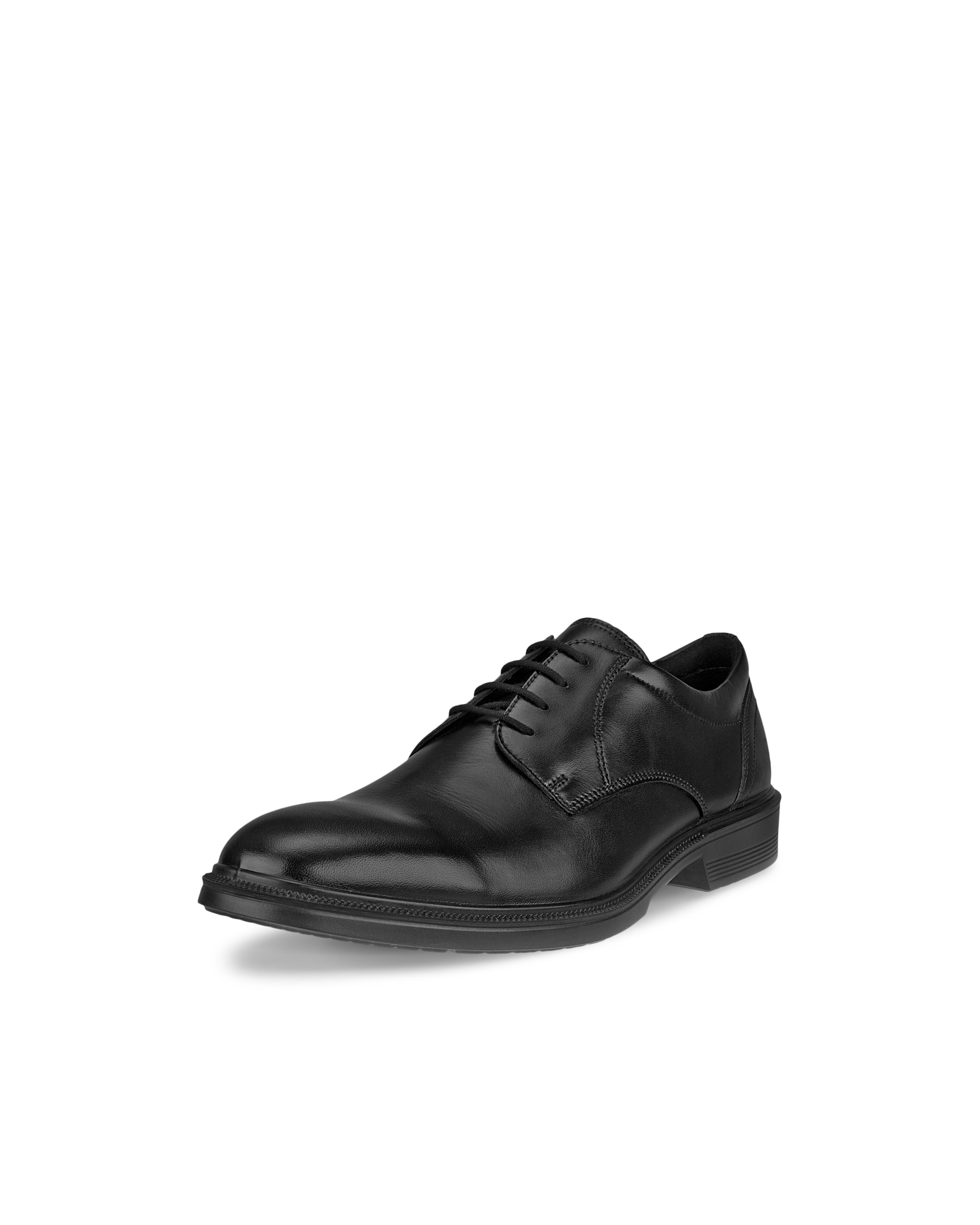 Men's ECCO® Maitland Leather Derby Shoe - Black - Main