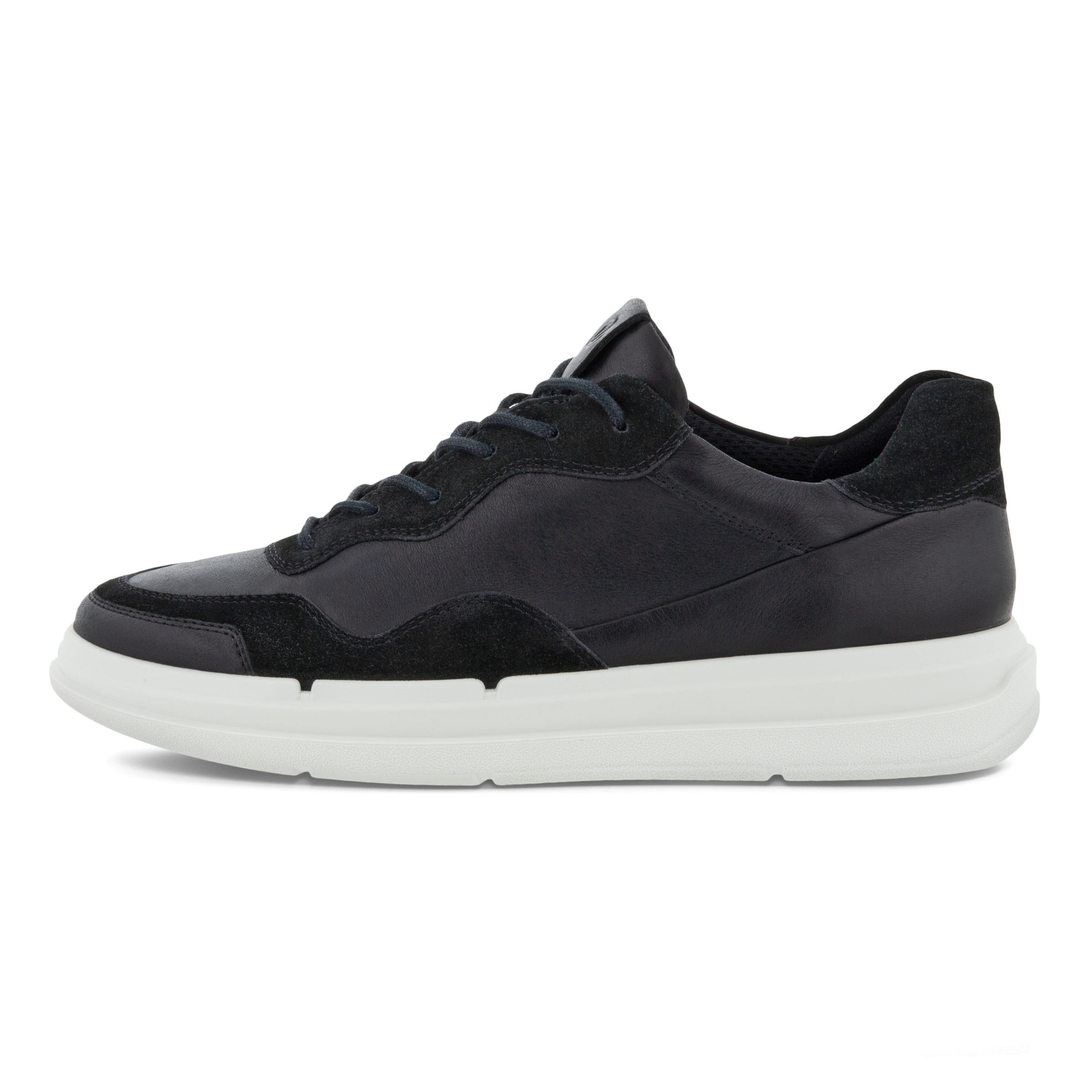 ECCO Soft X ウィメンズ レザースニーカー - 黒 - Inside