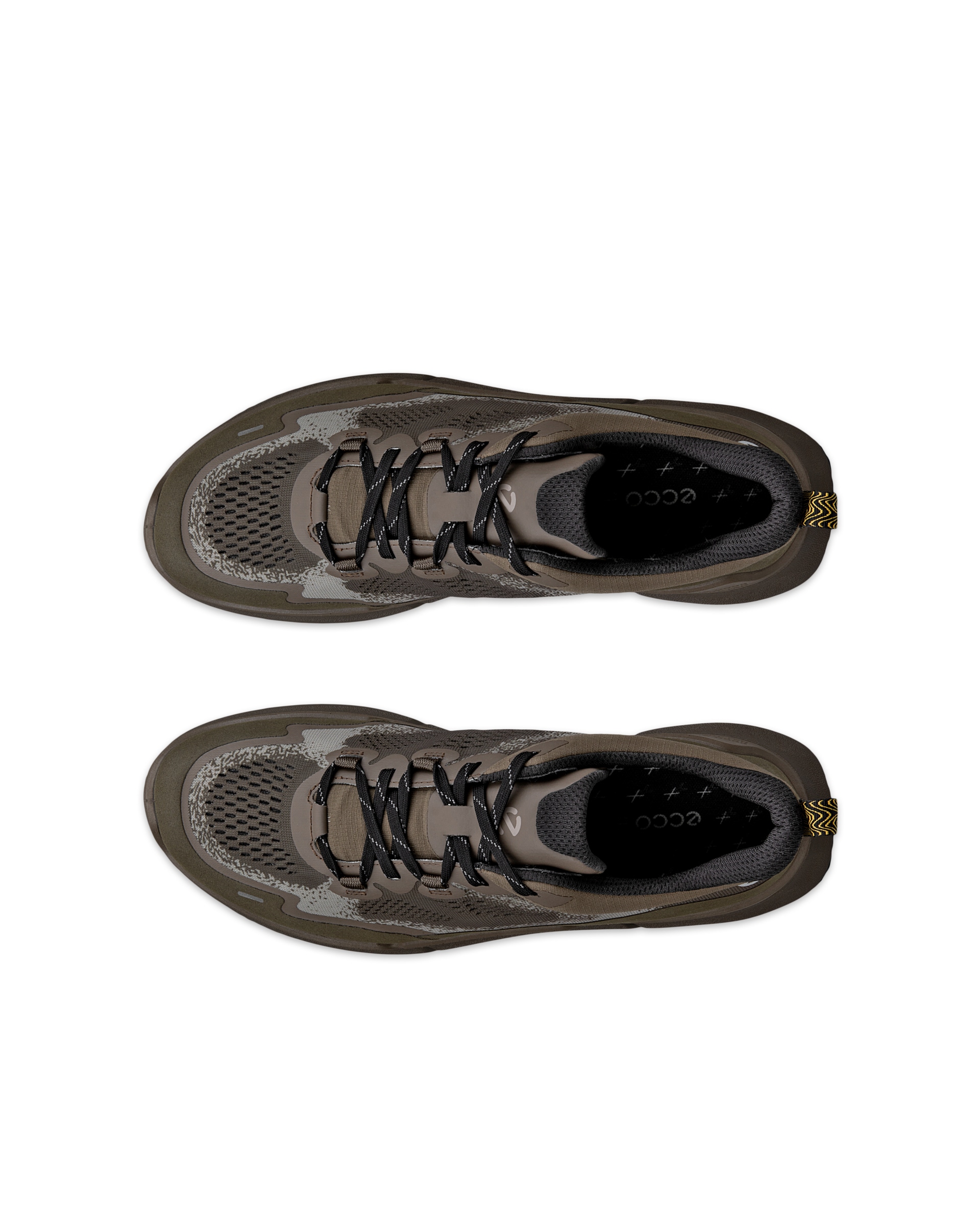 ECCO® BIOM 2.2 muške platnene tenisice - Siva - Top left pair
