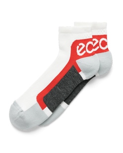 ECCO® Performance Ankle-Cut Socks - White - Main