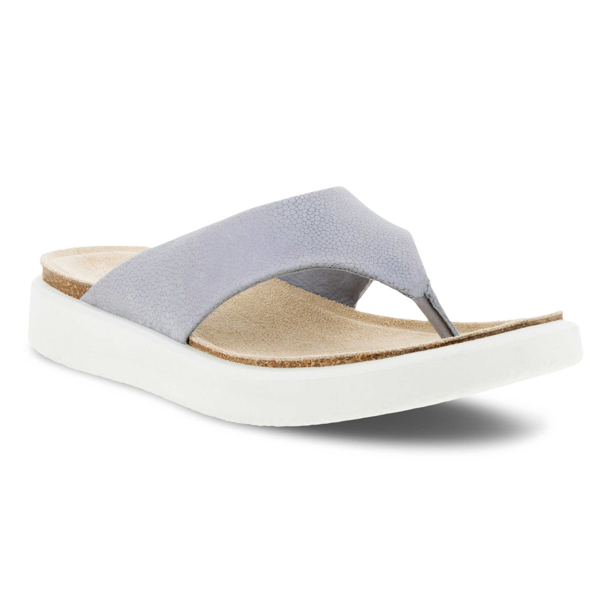 ECCO Corksphere Sandal Womens Flipflop Blue