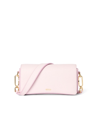 ECCO Pinch Small Pebbled レザーショルダーバッグ - Pink - Main