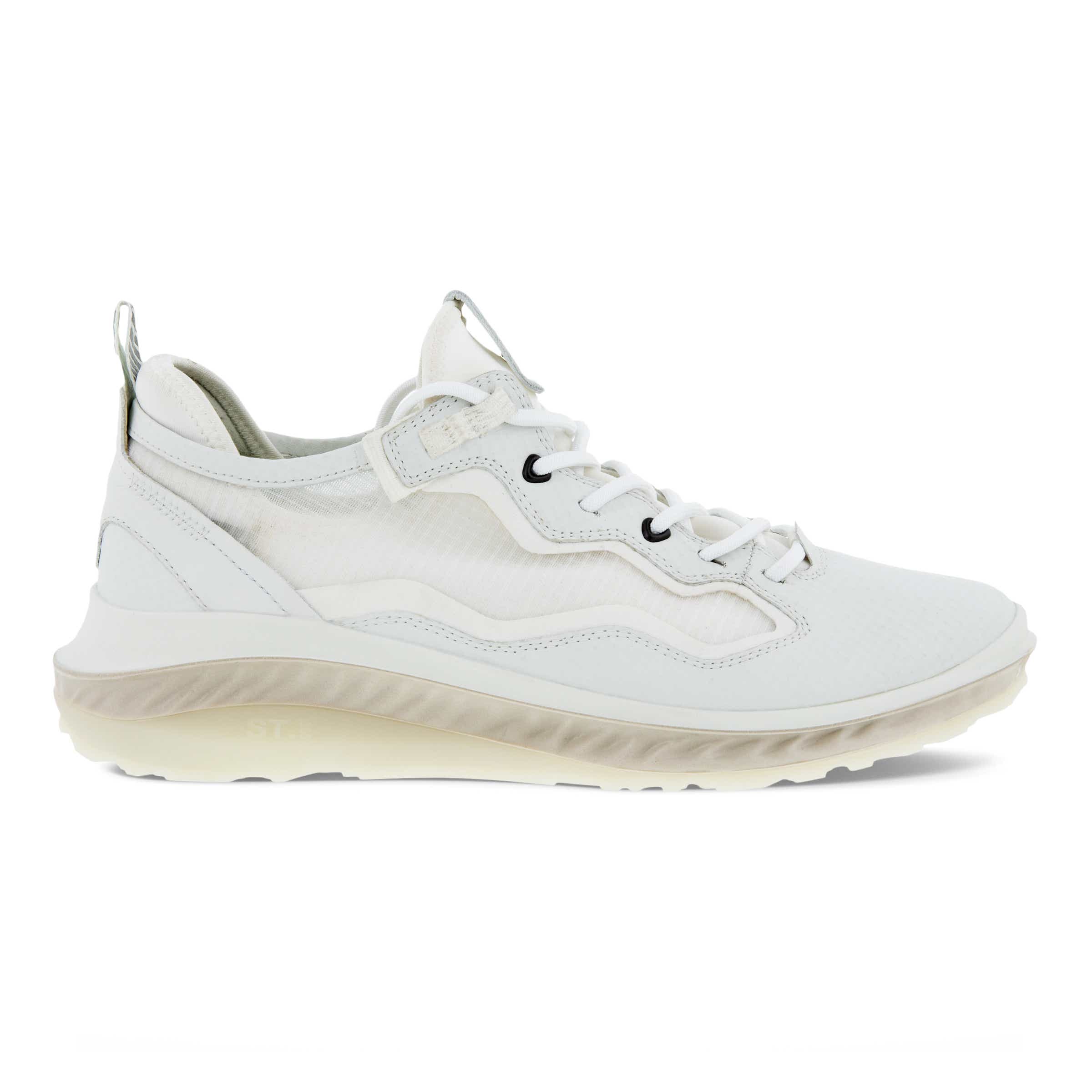 ECCO ST.360 メンズ レザースニーカー - 白 - Outside