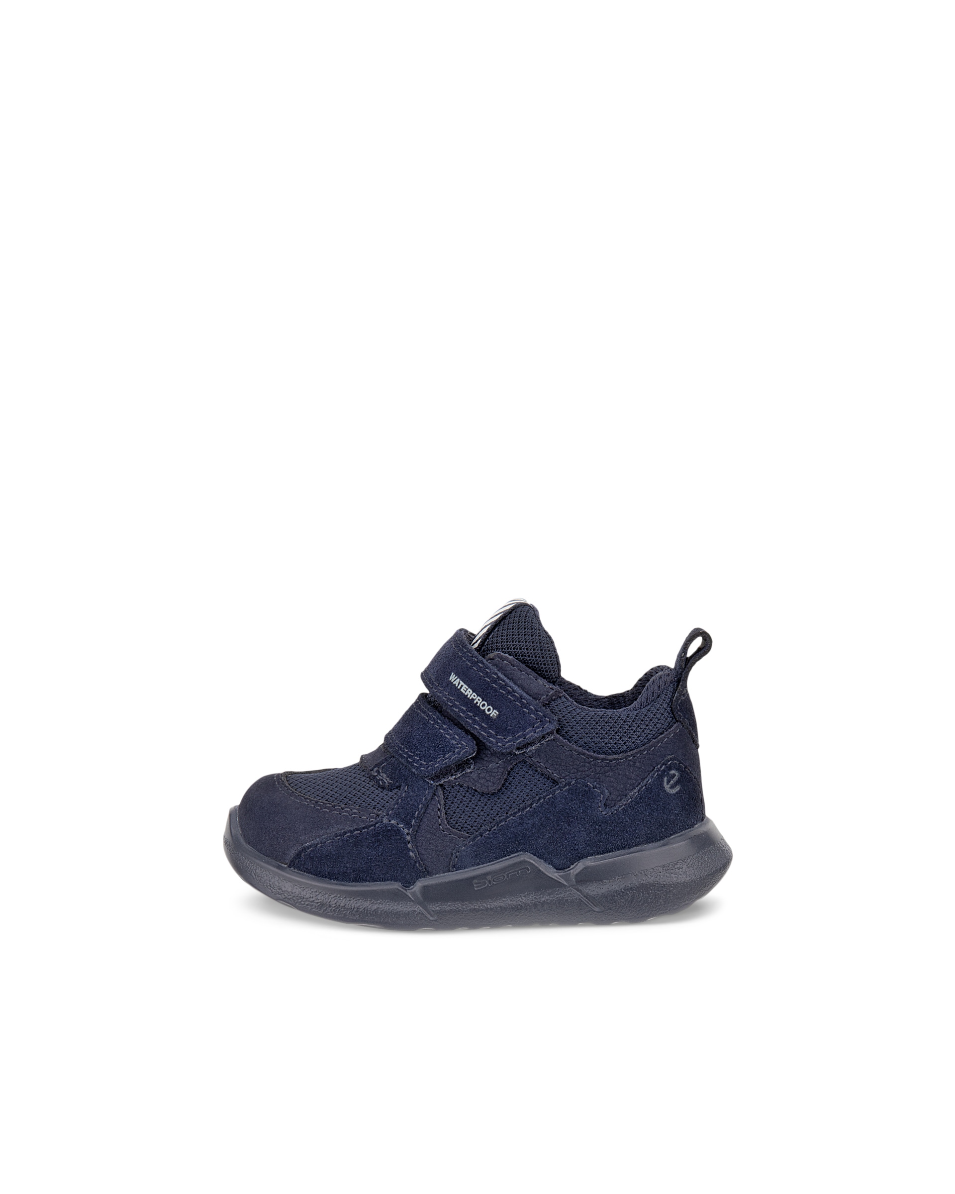 Dziecięce nubukowe sneakersy ECCO® BIOM 2.2 - Niebieski - Outside
