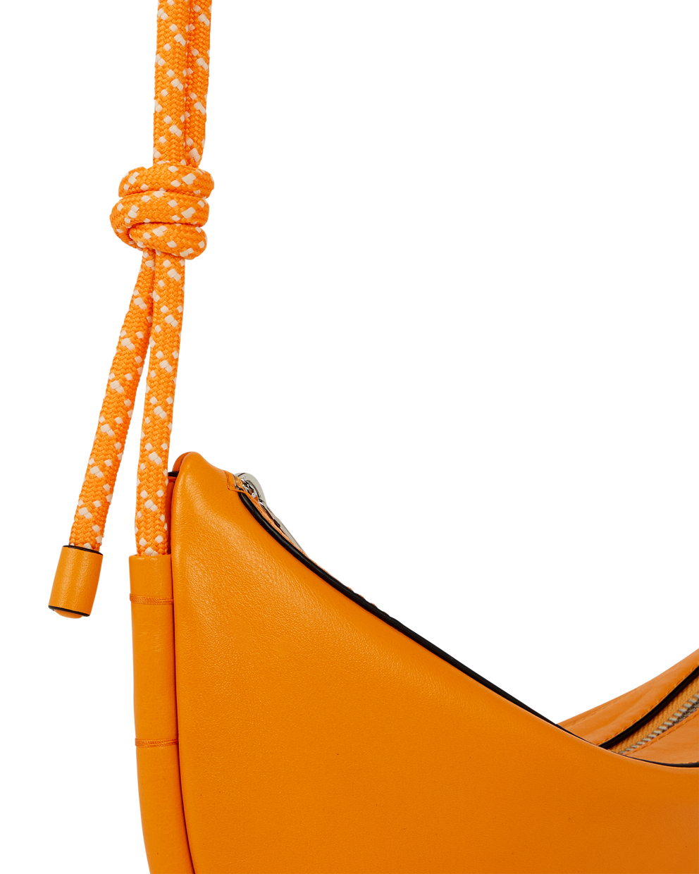 ECCO® Contact Fortune Leather Crossbody Bag - Orange - Detail-2