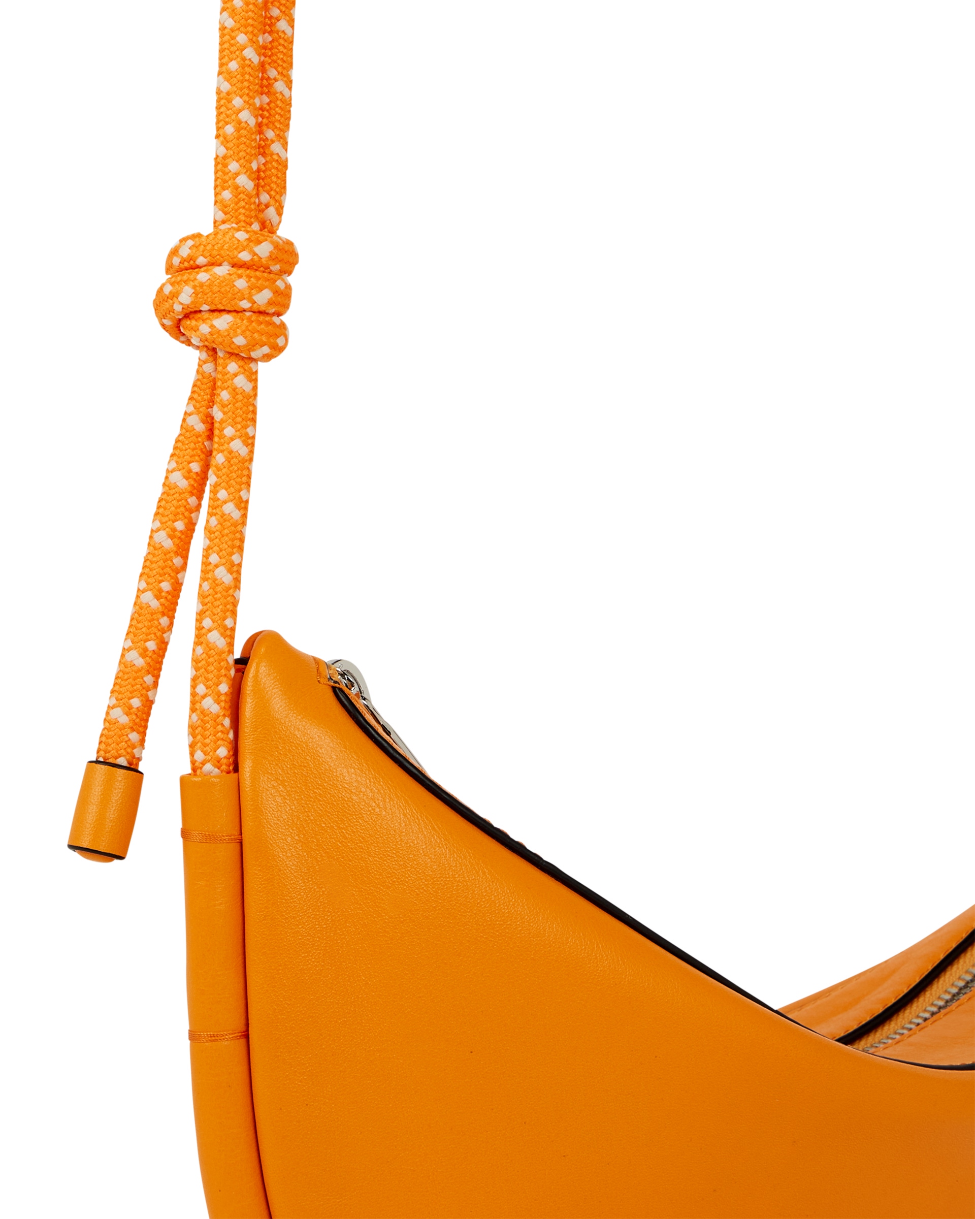 ECCOยฎ Contact Fortune Leather Crossbody Bag - Orange - Detail-2