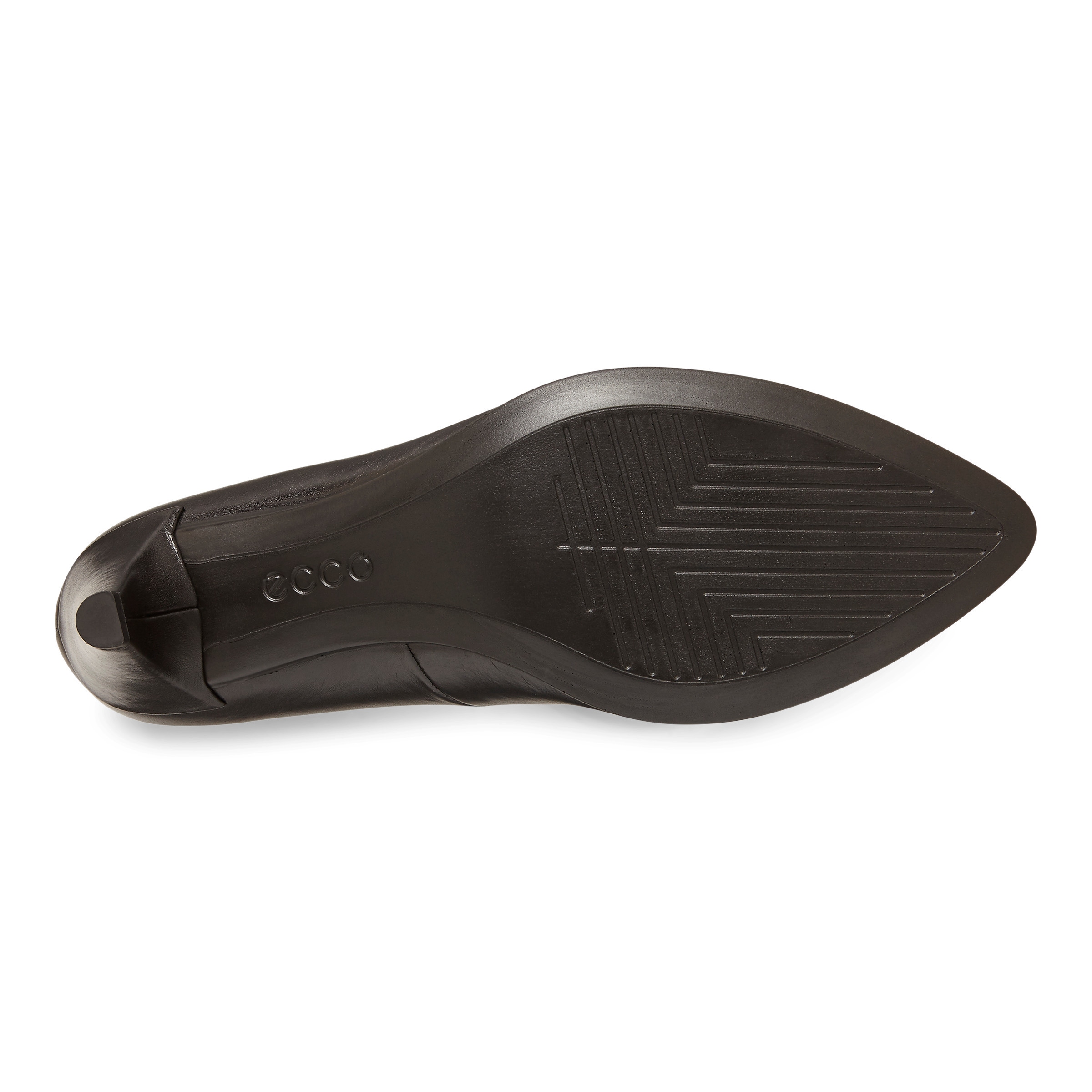 ECCO Shape 45 Women's Pointy Sleek Heels - Black - Sole