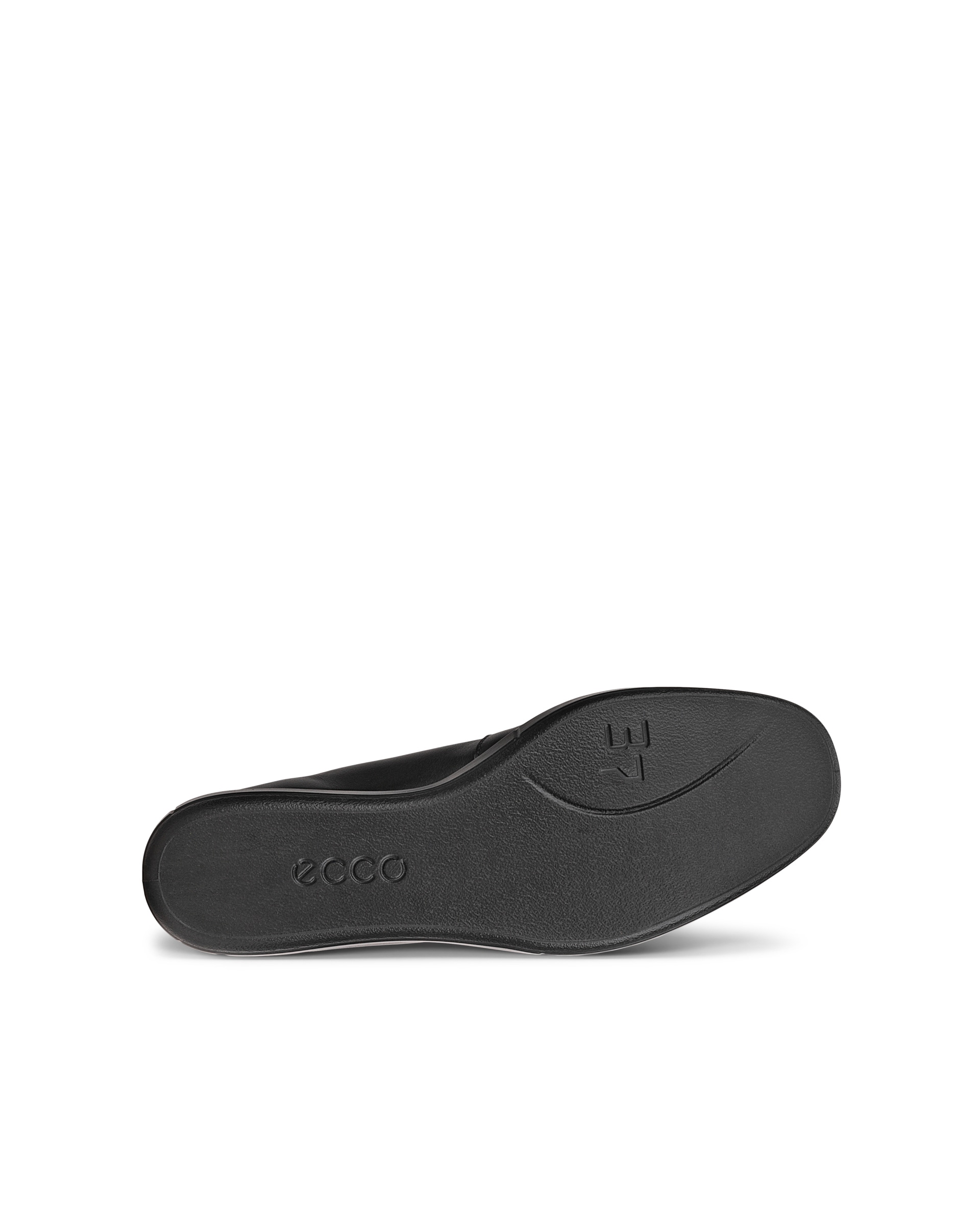 Women's ECCO® Simpil Leather Mary Jane's - Black - Sole