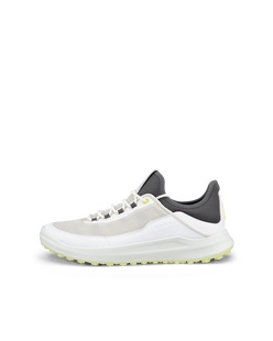 Men's ECCO® Golf Core Textile Shoe - White - Outside