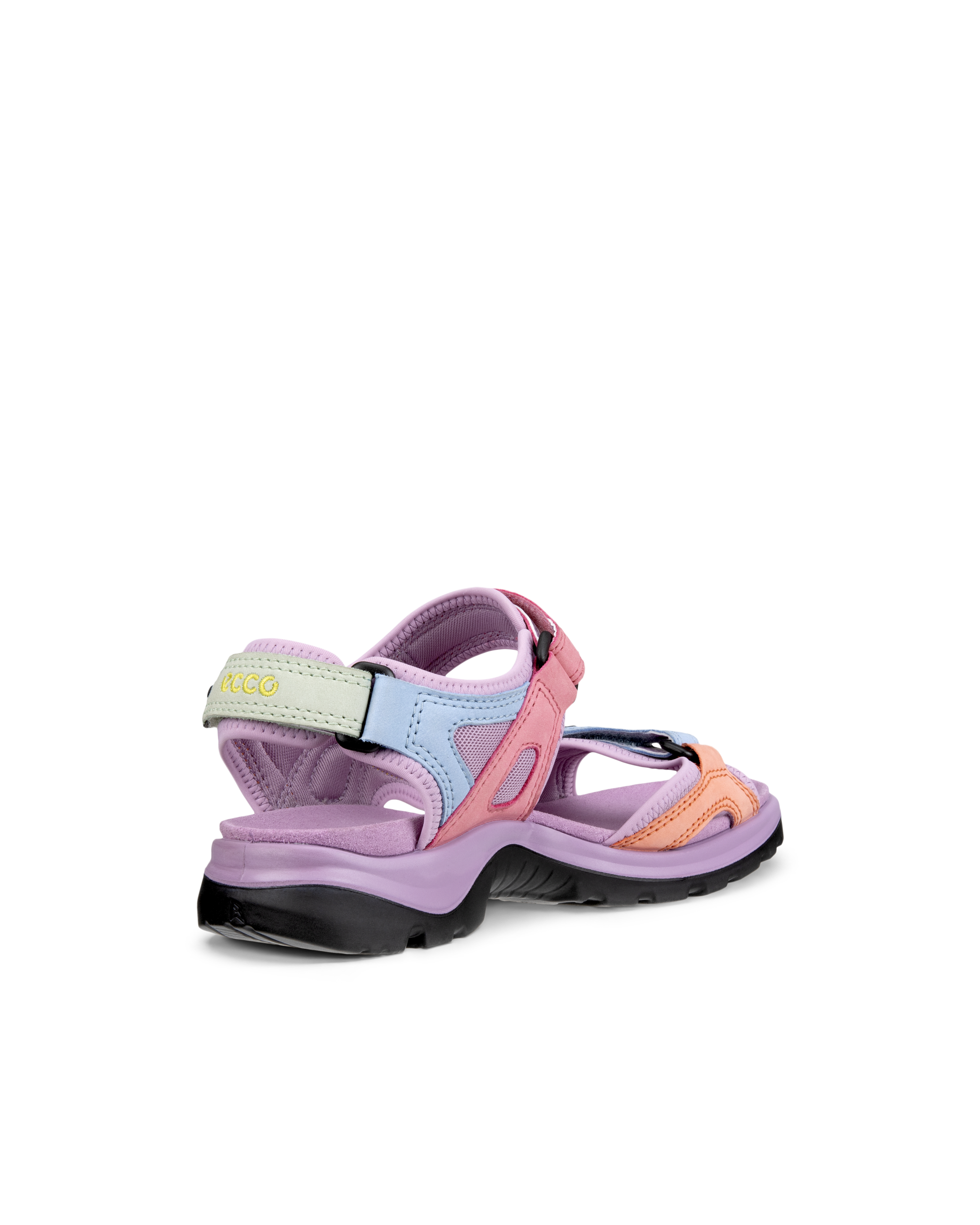 Women's ECCO® Offroad Leather Hiking Sandal - Multicolor - Back