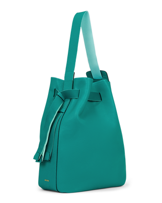 ECCO® Sail Leather Hobo Bag - Green - Main