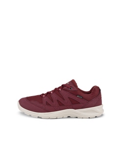 Women's ECCO® Terracruise LT Textile Gore-Tex Outdoor Sneaker - Red - Outside