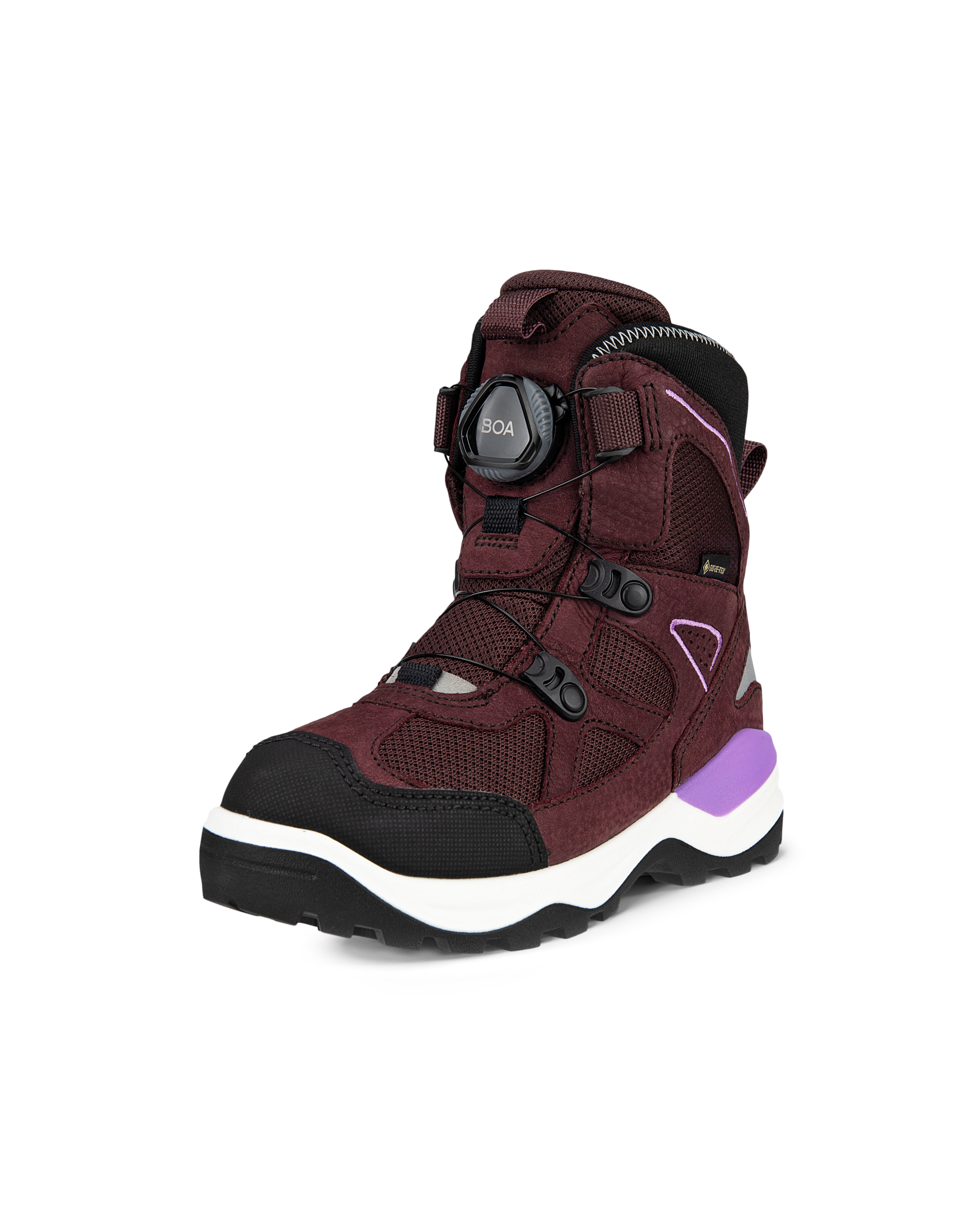 Botines de invierno de nobuk Gore-Tex ECCO® Snow Mountain para niño/a - Violeta - Main