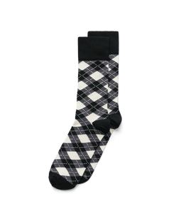 Men's ECCO® Classic Mid-Cut Socks - Black - Main