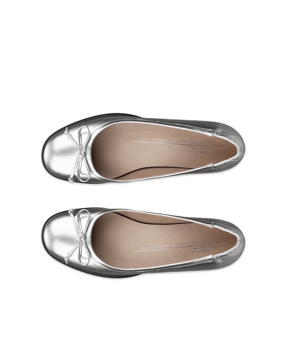 Ballerine grise femme on sale