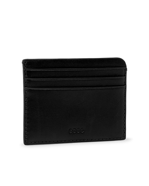 ECCO® Leather Card Case | Black